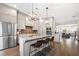 Modern kitchen featuring stainless steel appliances, granite counters, and a central island at 118 Brighton Blvd, Woodstock, GA 30188