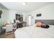 Inviting bedroom featuring a large bed, a closet, and ample storage, ideal for restful nights and peaceful mornings at 3251 Auburn Ave, Dacula, GA 30019
