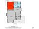 Detailed second floor plan showcases bedrooms, baths, living spaces, and outdoor balcony at 4728 Corn Creek Drive, Fairburn, GA 30213