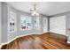 Bright dining room with wood floors, white trim, and plenty of natural light at 4413 Pinscher St, Union City, GA 30291