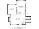 Second floor plan displaying the dining room, living room, and eat-in kitchen at 3420 Caley Mill Ln, Powder Springs, GA 30127