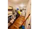 Functional laundry room featuring new washing machine and dryer with storage at 3420 Caley Mill Ln, Powder Springs, GA 30127