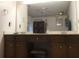 Bathroom vanity features a large mirror and plenty of storage space at 3546 Mount Vernon Ct, Lawrenceville, GA 30044