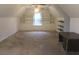Bonus room with built-in cabinets and desk, ample storage and shelving at 3546 Mount Vernon Ct, Lawrenceville, GA 30044
