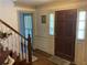 Inviting foyer with hardwood floors and a traditional design at 3546 Mount Vernon Ct, Lawrenceville, GA 30044