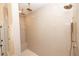 Luxurious shower featuring multiple shower heads and a built-in bench at 560 Fisher Dr # 48, Alpharetta, GA 30009