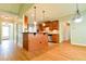 Open concept kitchen and hardwood floors at 974 Regal Hills Ln, Mableton, GA 30126