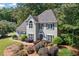 Lovely two-story home surrounded by lush trees and landscaped flowerbeds at 2009 Westside Ln, Woodstock, GA 30189
