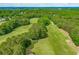 Expansive golf course view surrounded by dense trees, offering a tranquil and picturesque setting at 2009 Westside Ln, Woodstock, GA 30189