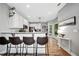 Bright kitchen with granite countertops and a view to the outdoor patio at 2009 Westside Ln, Woodstock, GA 30189