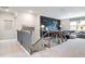 Loft area showcasing decorative wall accents and a comfortable seating area with natural light at 6180 Misty Hill Ln, Buford, GA 30518