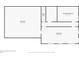 Basement floor plan showing dimensions of unfinished and finished basement areas at 2027 Kensington High Sw St, Lilburn, GA 30047