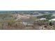 An aerial view shows mature trees interspersed with homes, retail establishments and office buildings in the distance at 2195 Brickton Sta, Buford, GA 30518