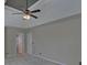 This main bedroom has a ceiling fan, neutral paint, and carpeting at 2195 Brickton Sta, Buford, GA 30518