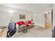 Living room with neutral colors and nearby closet and ensuite bathroom access at 3201 Lenox Ne Rd # 22, Atlanta, GA 30324