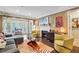 Cozy living room features a fireplace, stylish decor, and comfortable seating, perfect for relaxation at 3201 Lenox Ne Rd # 22, Atlanta, GA 30324