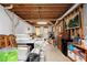 Spacious unfinished basement with exposed beams, ample storage, and potential for customization at 480 Springs End Ne Ln, Marietta, GA 30068
