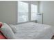 Bright bedroom featuring a large bed, two windows, and a white dresser at 2032 Holtz Ln, Atlanta, GA 30318