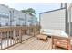 Outdoor patio with seating, wood floors and view of surrounding community at 2032 Holtz Ln, Atlanta, GA 30318