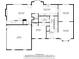 First floor plan showing the Gathering room, kitchen, dining room, living room and foyer at 11165 Bentley Chase Dr, Johns Creek, GA 30097
