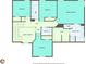 Second floor plan featuring a Primary bedroom with walk-in closet, laundry and additional bedrooms at 213 Roseman Way, Woodstock, GA 30188