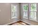 Bright room with a large windows offering natural light and views of the surrounding trees at 350 White Birch Dr, Covington, GA 30016