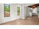 Bright living room features hardwood floors and large windows at 3510 Holliglen Dr, Marietta, GA 30062