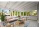 Cozy sunroom with lots of windows and views of the backyard at 3510 Holliglen Dr, Marietta, GA 30062
