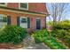 Charming brick townhouse with a well-maintained front yard and black door at 1261 Lavista Ne Rd # J-4, Atlanta, GA 30324