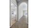 Hallway offering views of the adjacent bath and bedroom showcasing a bright and open layout at 486 Charleston Pl, Villa Rica, GA 30180
