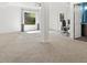 Large bedroom with a ceiling fan, a window overlooking the greenery, and office nook at 3603 Allpoint Dr, Marietta, GA 30062