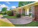 Inviting front entrance featuring a decorative railing, beautiful plants, and a freshly painted door at 1153 Chatsworth Dr, Avondale Estates, GA 30002
