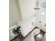 Bright two story foyer features natural light, neutral walls, and hardwood floors at 2525 Ashton Dr, Roswell, GA 30076