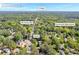 Aerial view of Dunwoody, GA, with the home located near Mt. Vernon Rd and Dunwoody High School at 1851 Mount Vernon Rd, Dunwoody, GA 30338