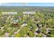 Aerial view of the home in Dunwoody, GA, near the Chattahoochee River and Austin Elementary School at 1851 Mount Vernon Rd, Dunwoody, GA 30338