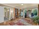 A cozy space, this living room is the perfect place to add your book collection at 1851 Mount Vernon Rd, Dunwoody, GA 30338