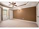 Bedroom featuring carpeting, recessed lighting, a window seat, and warm neutral paint at 5011 Weathervane Dr, Alpharetta, GA 30022