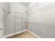 Spacious walk-in closet with metal shelving at 4201 Stratford Commons, Decatur, GA 30033