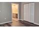 Bedroom with an adjoining bathroom and closet at 6401 Wedgeview Ct # 6401, Tucker, GA 30084