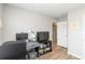 Comfortable living room with desk setup and a clear view to upstairs at 900 Hillary Ln, Lawrenceville, GA 30043