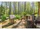 Backyard space with potential for outdoor cooking, dining, or nature at 2680 Irene Dr, Marietta, GA 30066