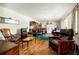 Open living room with hardwood floors with lots of furniture at 2680 Irene Dr, Marietta, GA 30066
