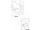 Floor plan showcasing the home's layout, including the main and second levels at 409 Thunder Rd, Buford, GA 30518