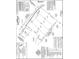Plat map showcasing the lot's dimensions, street access, and general property layout at 409 Thunder Rd, Buford, GA 30518