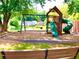 Community playground with a swing set, slide, and climbing structure, perfect for children at 2605 Vineyard Se Way, Smyrna, GA 30082