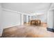 Large finished basement with wood floors and a wooden billiards table at 265 Tara Trl, Atlanta, GA 30327