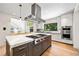 Modern kitchen with a large island, stainless steel appliances, and an open layout at 265 Tara Trl, Atlanta, GA 30327