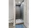 Modern bathroom with gray tile shower and updated fixtures at 3143 Church St, East Point, GA 30344