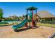 Community playground with slide next to pool, a perfect place for children at 2649 Ogden Trl, Buford, GA 30519