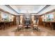 Refined waiting area featuring a chandelier, artwork, and stylish furnishings at 2865 Lenox Ne Rd # 504, Atlanta, GA 30324